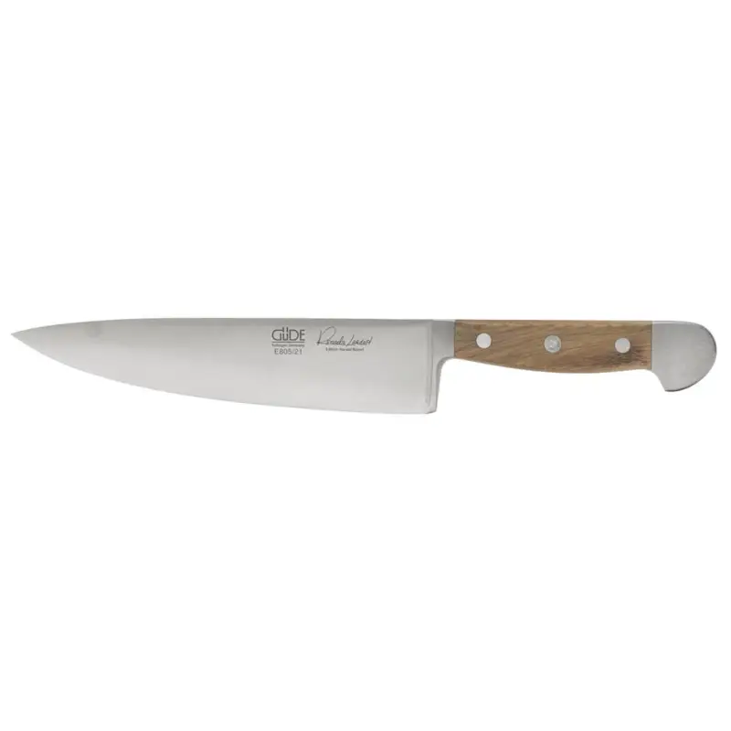 Güde Alpha Oak koksmes 21 cm eikenhout Betrouwbaar