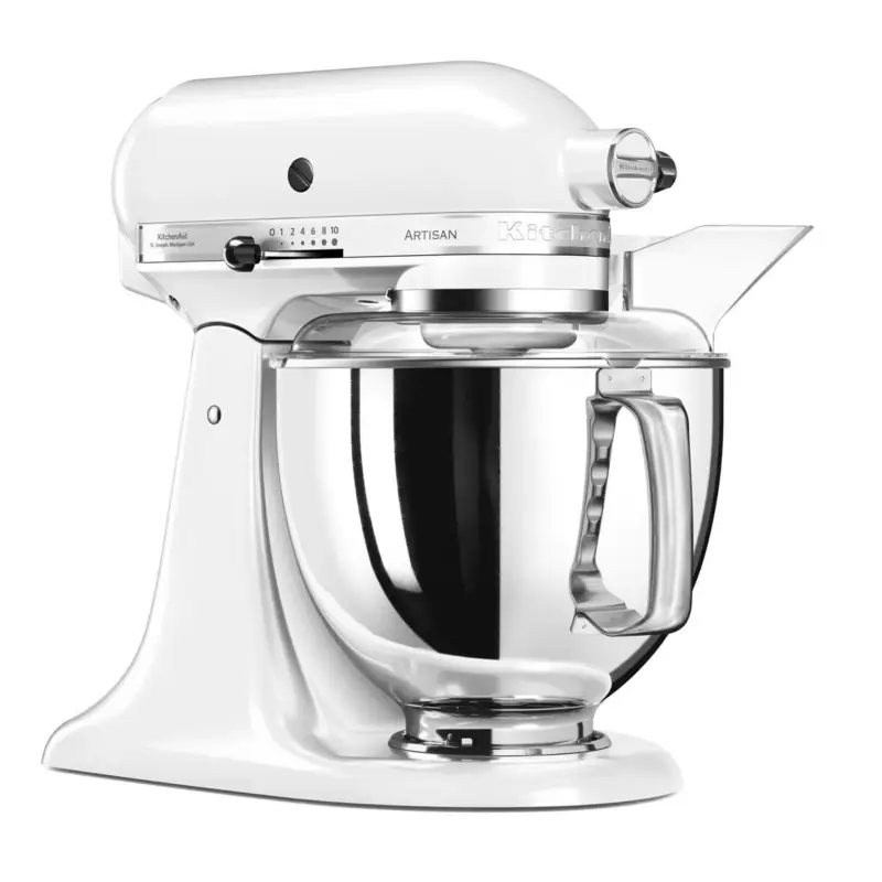 Beperkte Voorraad KitchenAid Artisan Elegance standmixer 4,8 liter Wit