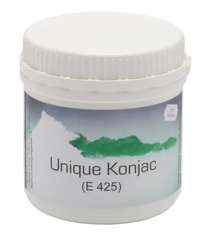 Unique Products Konjac glucomannaan (E425) 300 gr Gecertificeerd