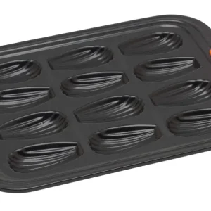 Le Creuset Pâtiliss madeleinevorm 12 madeleines staal zwart Premium