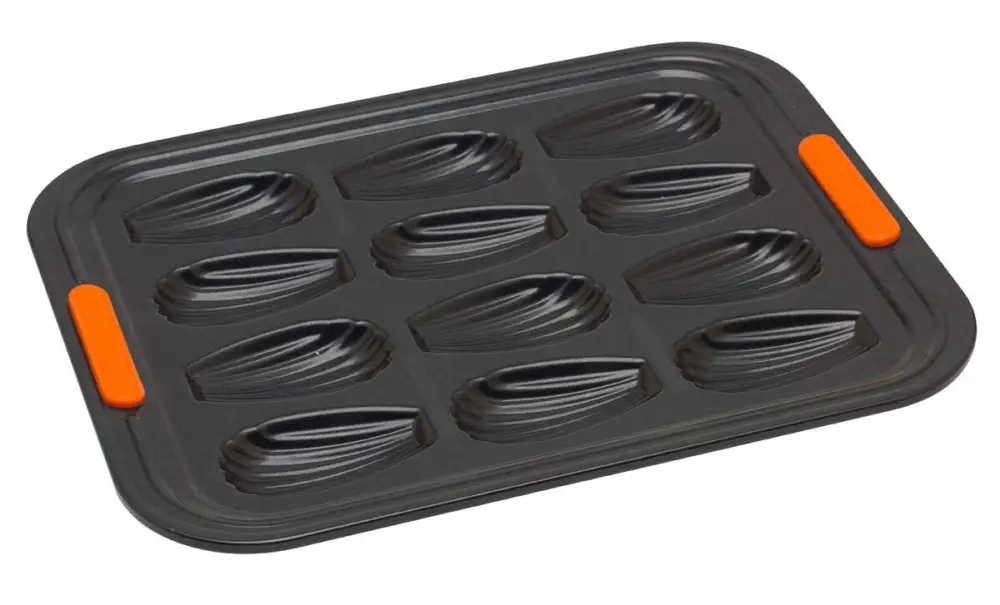 Le Creuset Pâtiliss madeleinevorm 12 madeleines staal zwart Premium