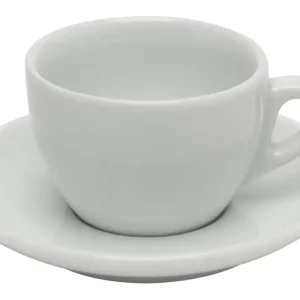 Fabrieksprijs d'Ancap Verona cappuccinokop en schotel 180 ml ø 8,5 cm porselein