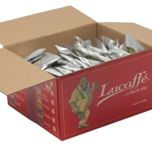 Korting Lucaffé Decaffeinato cafeïnevrije espressoservings doos 150