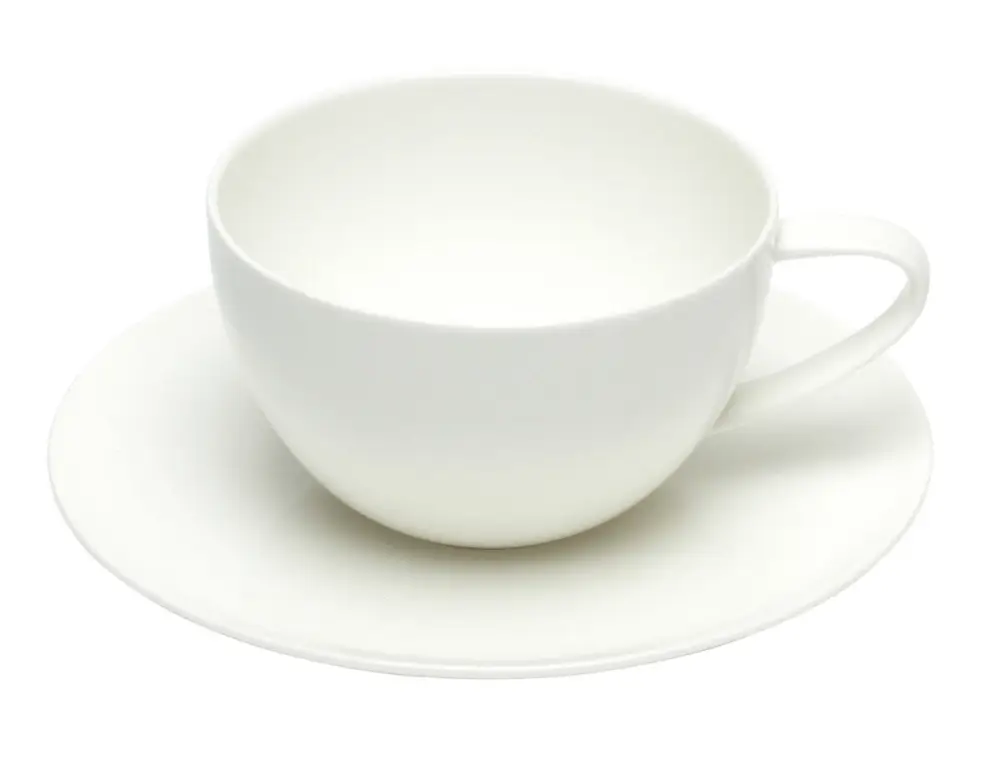 ASA Selection à Table café au lait kop en schotel 350 ml porselein wit Snelle Levering