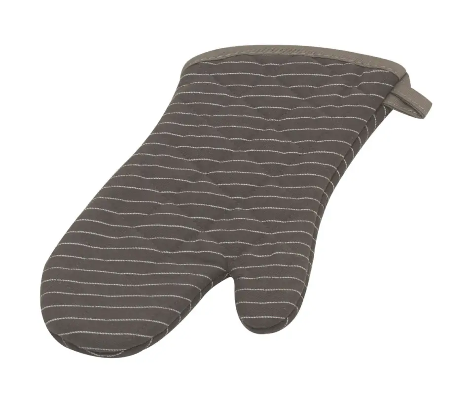 Must-Have Now Designs Pinstripe Granite ovenwant 30 x 13 cm grijs