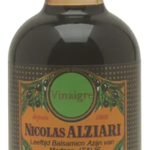 Nicolas Alziari oude balsamico-azijn fles 200 ml Aanbieding