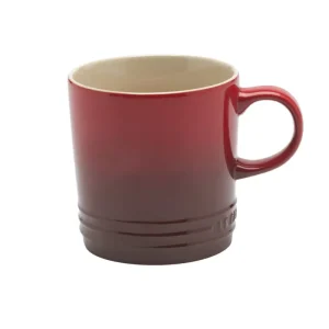Superprijs Le Creuset mok 350 ml aardewerk kersrood