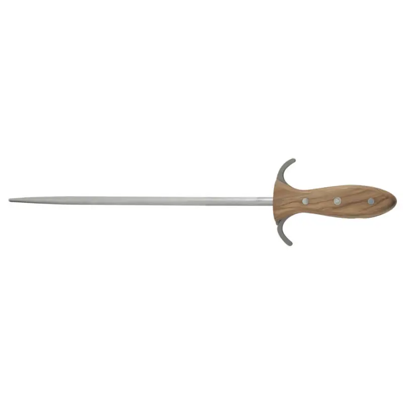 Weekendaanbieding Güde D'Artagnan aanzetstaal 44 cm olijfhout bruin