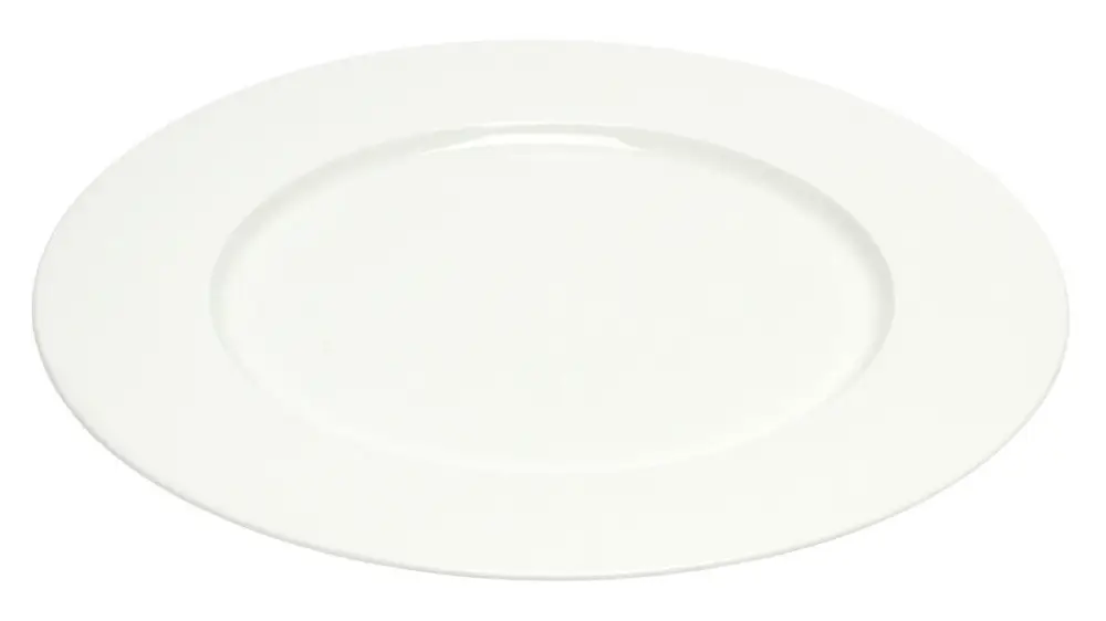 ASA Selection à Table onderbord met rand rond ø 32 cm porselein wit Weekendaanbieding