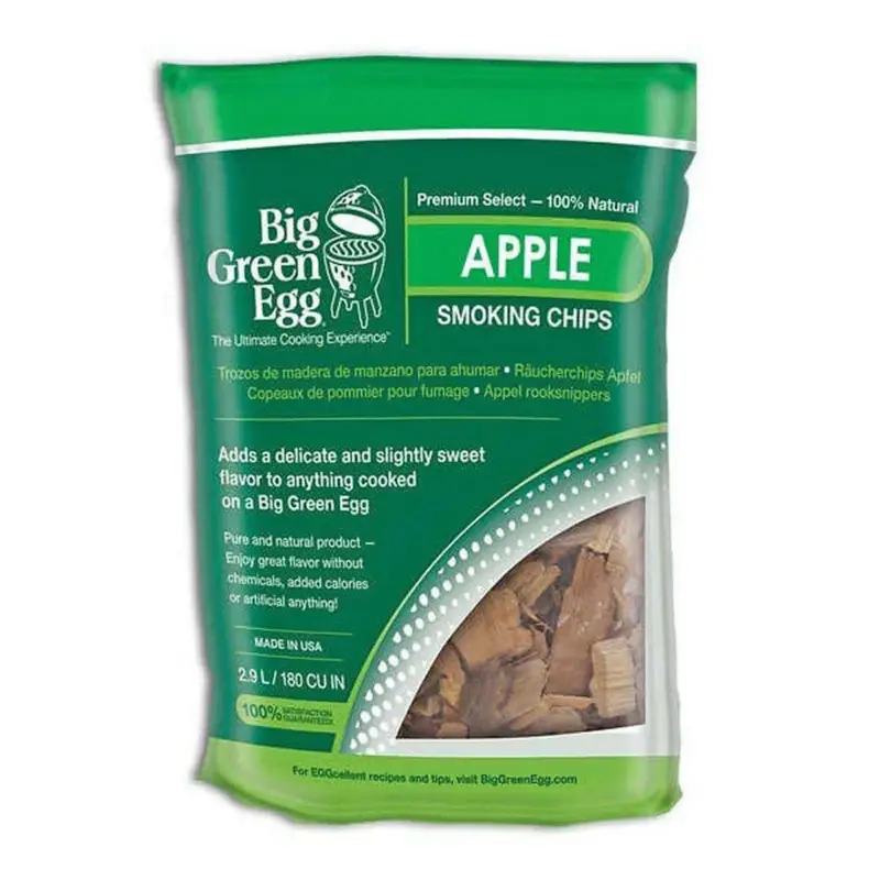 Premium Big Green Egg rookhout Apple 2,9 liter