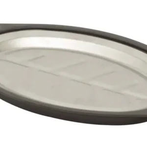 Nieuw Nordic Ware Sizzling Steak Server ovaal 29,5 x 20 cm bruin-rvs