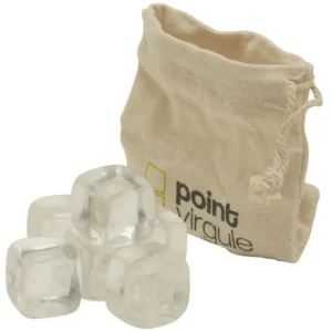 Point-Virgule Crystal Stones ijsblokjes met opbergzakje kris Koopje