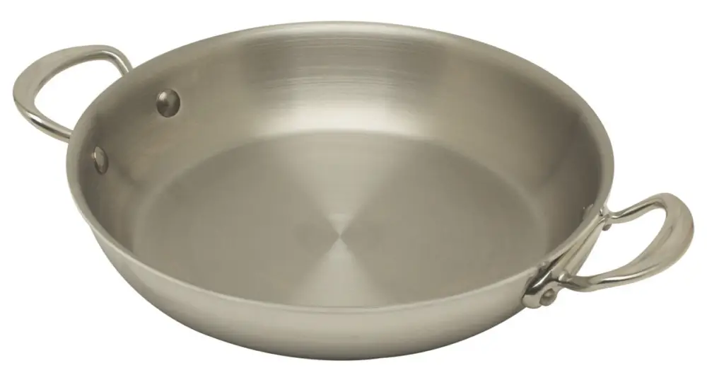 Mauviel M'Cook sauteerpan met 2 grepen ø 24 cm rvs Veilige Betaling