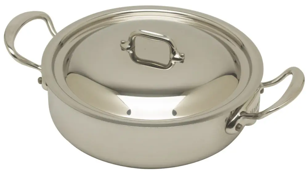Bestseller Mauviel M'Cook lage kookpan met deksel ø 24 cm rvs