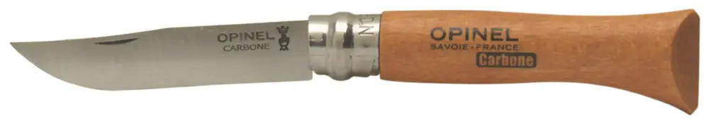 Opinel Carbone No. 06 zakmes 16,5 cm koolstofstaal hout Direct Verzonden