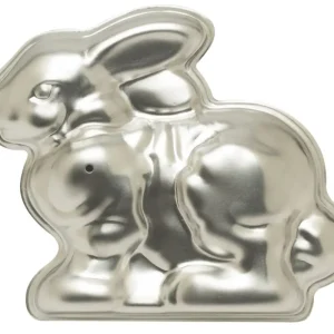 Nordic Ware Vintage 3D Easy Bunny konijn bakvorm 26 cm aluminium Actieprijs