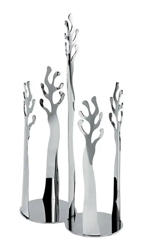 Alessi Mediterraneo houder voor papieren bekers 33 cm rvs glans Populair