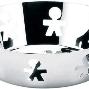 Op = Op Alessi Girotondo schaal ø 18 cm rvs glans