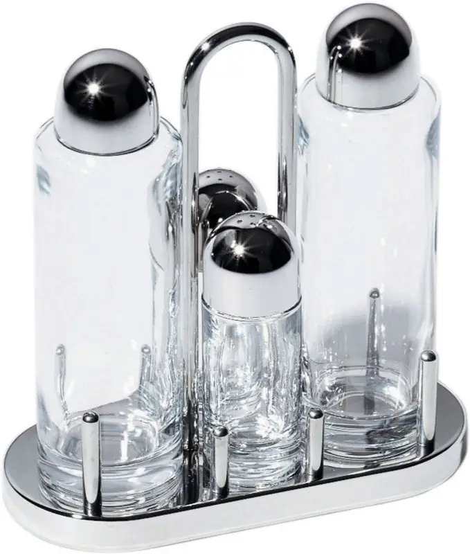 Alessi 5070 menagestel 17,5 x 8 cm rvs 4-delig Koop Online