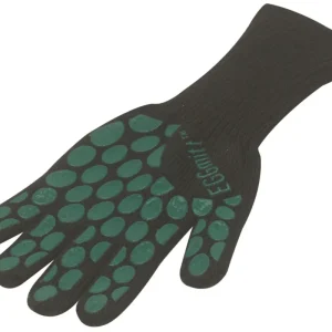 Big Green Egg thermische barbecuehandschoen silicone zwart Nieuw