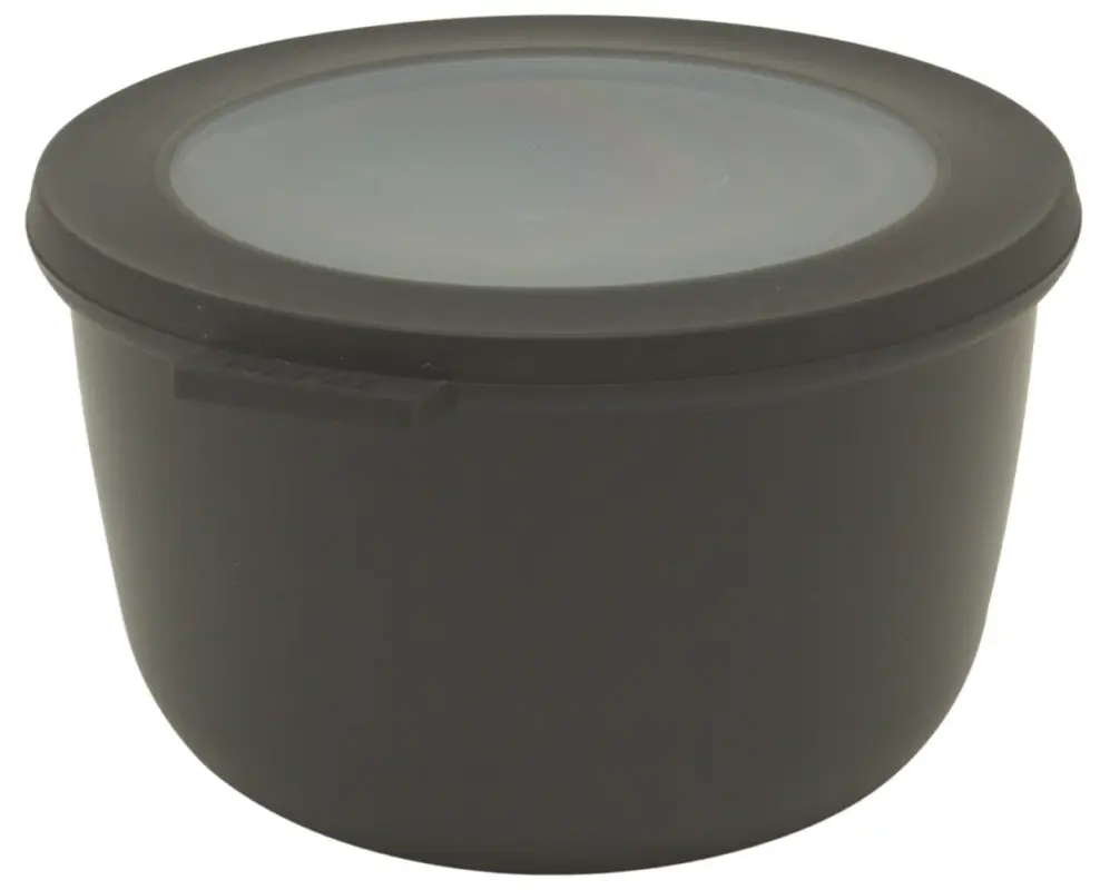 Populair Mepal Cirqula kom met deksel ø 16 cm 1 liter kunststof nordic black