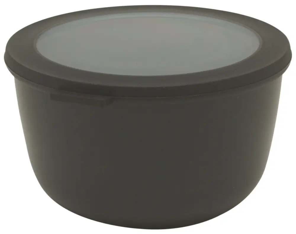 Exclusieve Aanbieding Mepal Cirqula kom met deksel ø 19,5 cm 2 liter kunststof nordic black