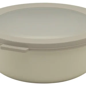 Goedkoop Mepal Cirqula kom met deksel ø 19,5 cm 1,25 liter kunststof nordic white