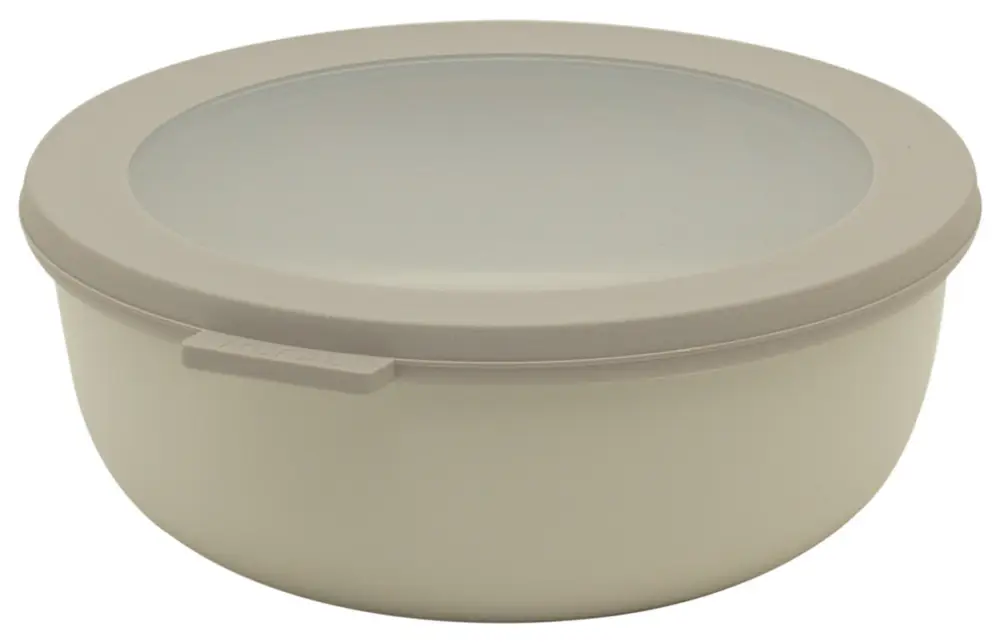 Goedkoop Mepal Cirqula kom met deksel ø 19,5 cm 1,25 liter kunststof nordic white