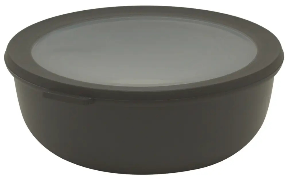 Mepal Cirqula kom met deksel ø 23 cm 2,25 liter kunststof nordic black Superprijs