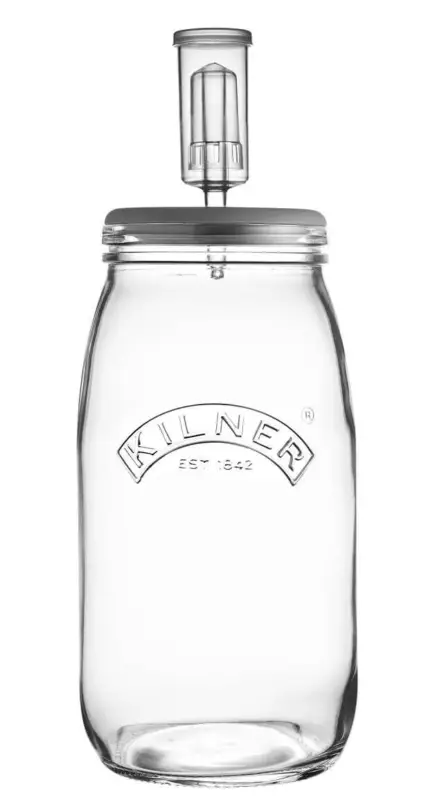 Kilner fermentatieset 3 liter met waterslot en verzwaringsstenen Premium
