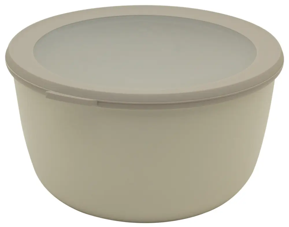 Mepal Cirqula kom met deksel ø 23 cm 3 liter kunststof nordic white Veilige Betaling