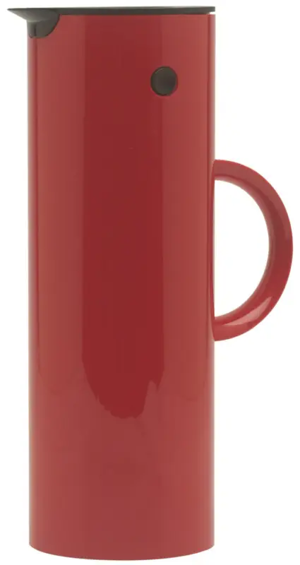 Stelton Classic thermoskan 1 liter kunststof donkerrood Must-Have