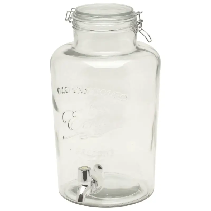 Nu Kopen Point-Virgule limonadetap met beugeldeksel 8 liter glas