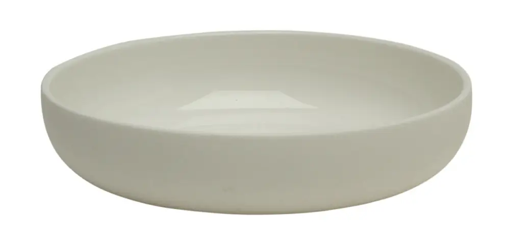 Serax Base hoog bord ø 12 cm hoogte 3 cm porselein wit mat Veilige Betaling
