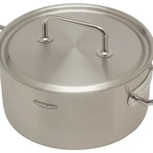 Bestel Nu Demeyere Commercial kookpan met deksel ø 28 cm 11 liter rvs