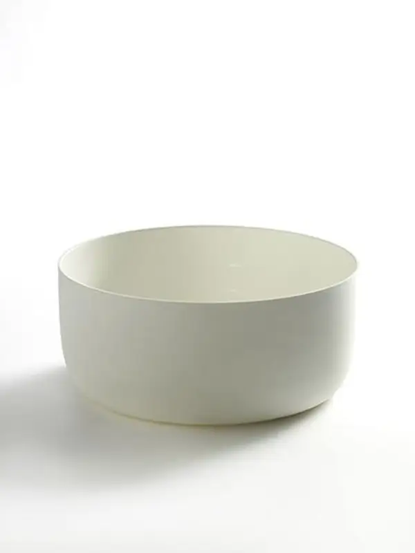 Serax Base schaal ø 20 cm hoogte 9 cm porselein wit mat Alleen Vandaag