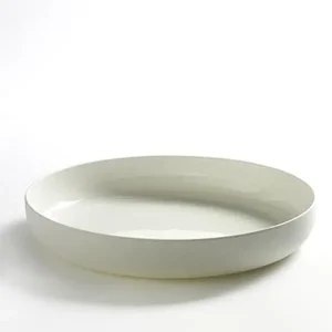 Serax Base diep bord ø 28 cm hoogte 4,5 cm porselein wit mat Seizoensaanbieding