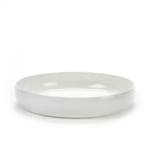 Meest Verkocht Serax Base diep bord ø 24 cm hoogte 4,5 cm porselein wit geglazuurd