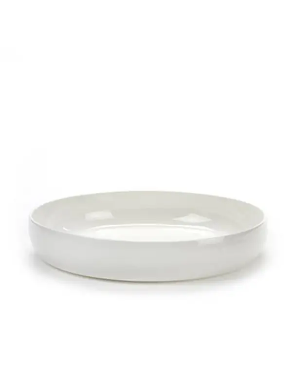 Meest Verkocht Serax Base diep bord ø 24 cm hoogte 4,5 cm porselein wit geglazuurd