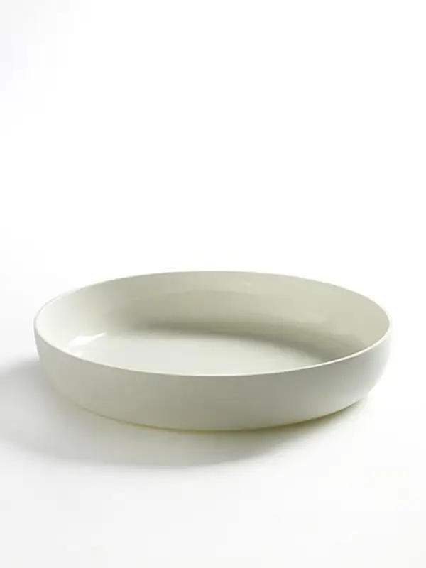 Serax Base diep bord ø 24 cm hoogte 4,5 cm porselein wit mat Gereduceerde Prijs