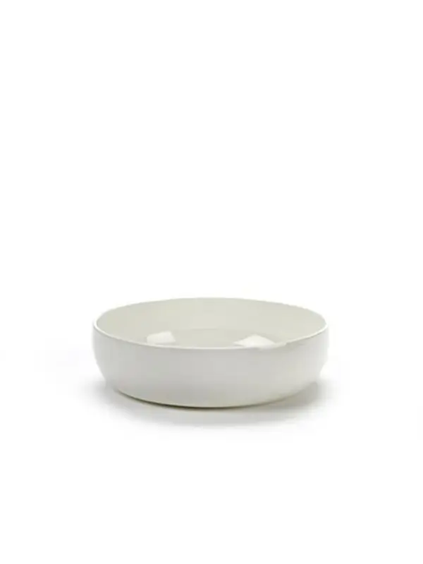 Serax Base diep bord ø 16 cm hoogte 4,5 cm porselein wit geglazuurd Bestseller