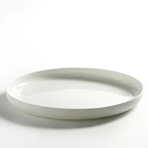 Serax Base hoog dinerbord ø 32 cm hoogte 3 cm porselein wit mat Gratis Retour
