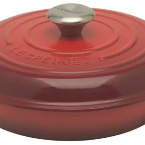 Le Creuset multifunctionele braadpan 2,2 liter ø 26 cm gietijzer kersrood Op = Op
