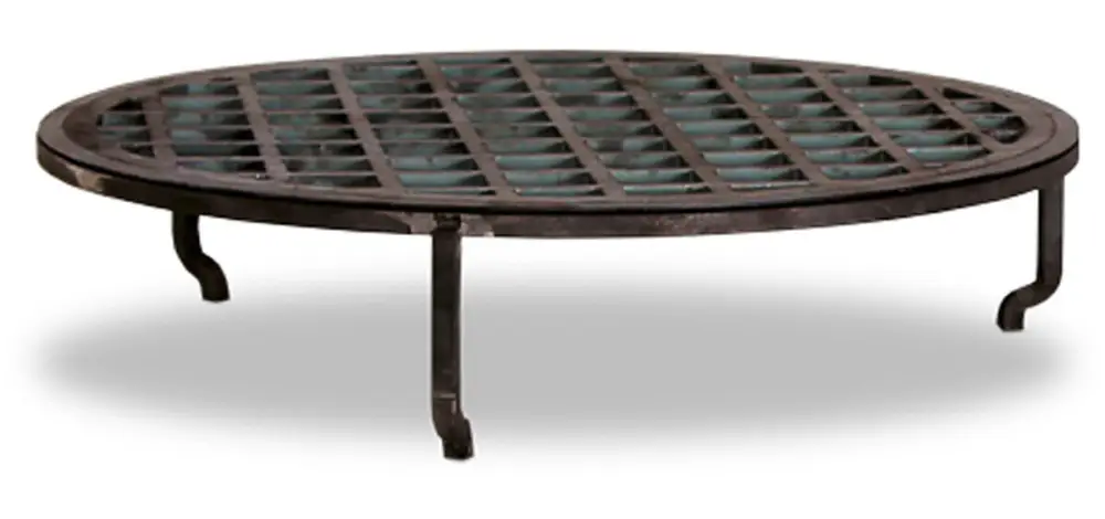 OFYR grillrooster 100 rond ø 50 cm staal zwart Hoge Kwaliteit