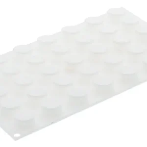 Silikomart Professional Micro Oval 5 silicone wit Bestseller