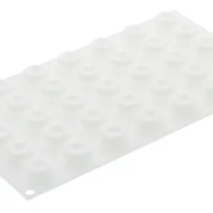 Silikomart Professional Micro Savarin 5 silicone wit Uitverkoop