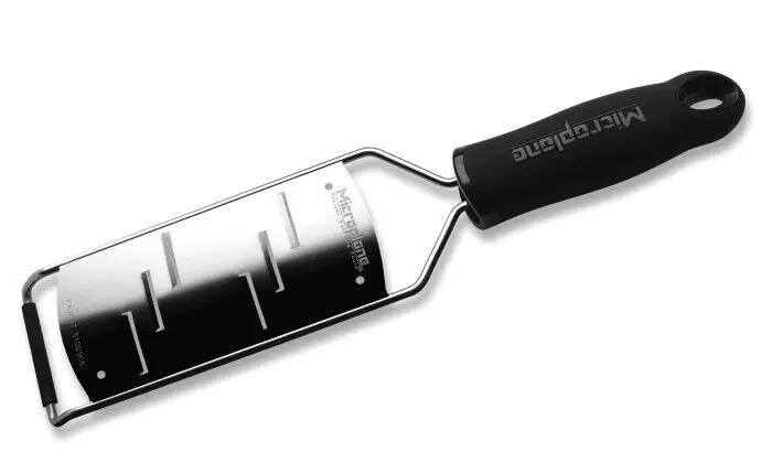 Microplane Gourmet schaaf 32 cm rvs zwart Alleen Vandaag