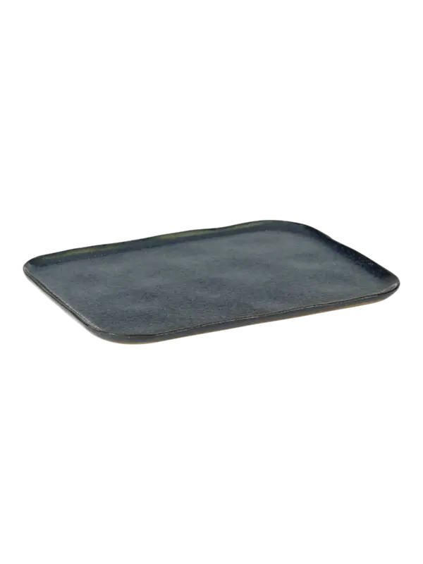 Speciale Aanbieding Serax Merci bord rechthoekig no 1 XL zandsteen 32 x 23 cm grijsblauw