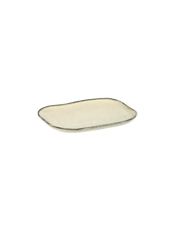 Betaalbaar Serax Merci bord rechthoekig no 3 M zandsteen 14,5 x 10,5 cm gebroken wit