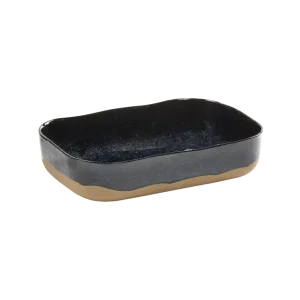 Serax Merci schaal rechthoekig no 5 L zandsteen 23 x 15x 5 cm donkerblauw Gecertificeerd